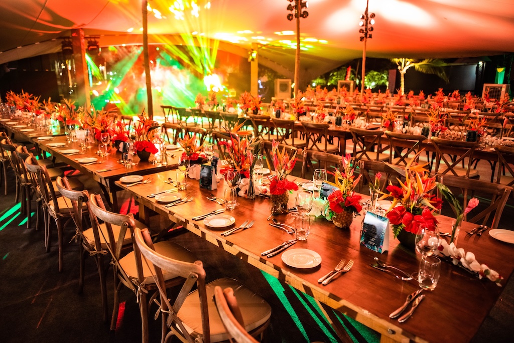 Dinner Setup - Rectangular Table