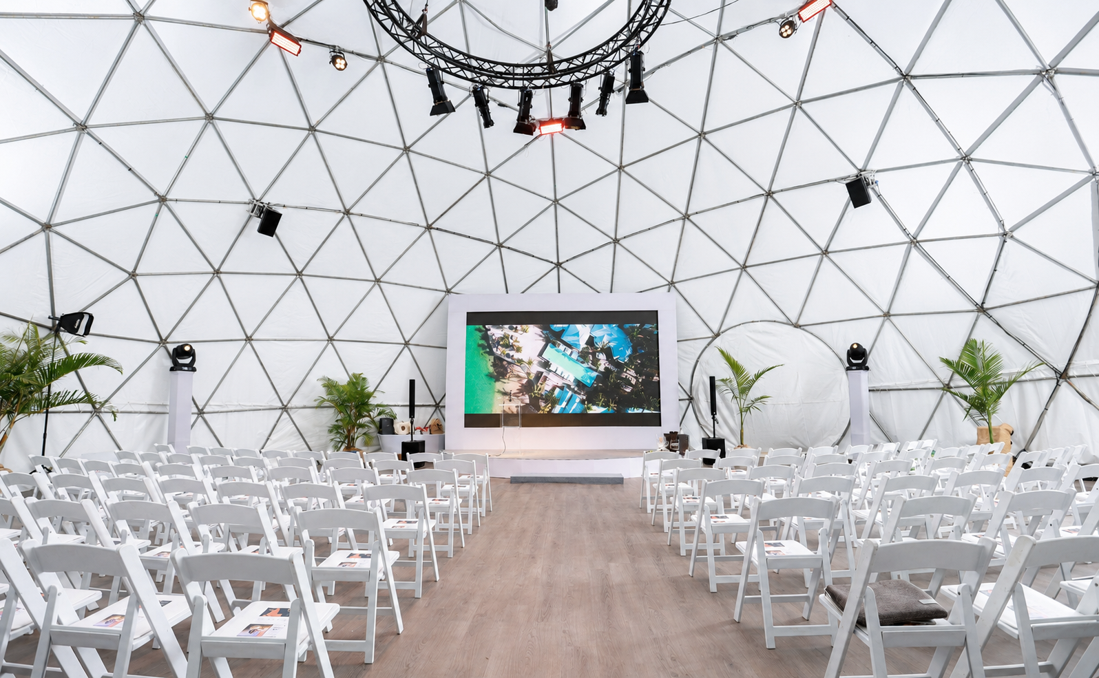 Corporate event venue Mauritius Grand Dome for celebrations at SPARC
