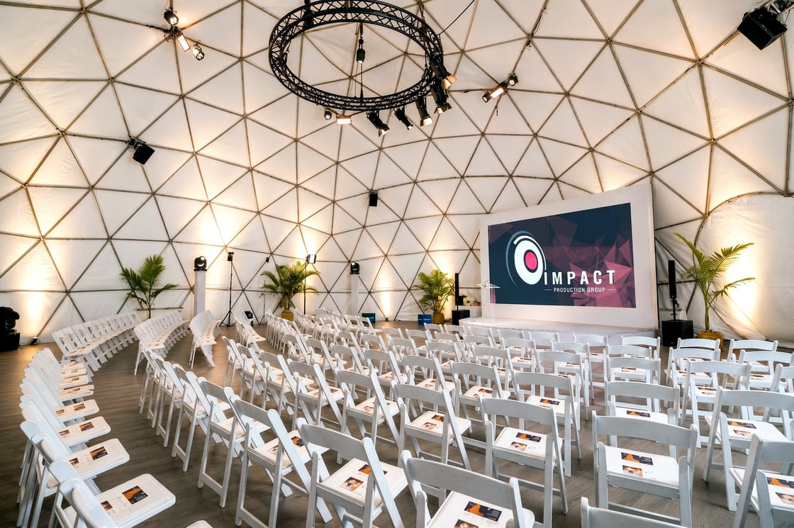 Event dome hire Mauritius at IPG connected domes, SPARC Cascavelle