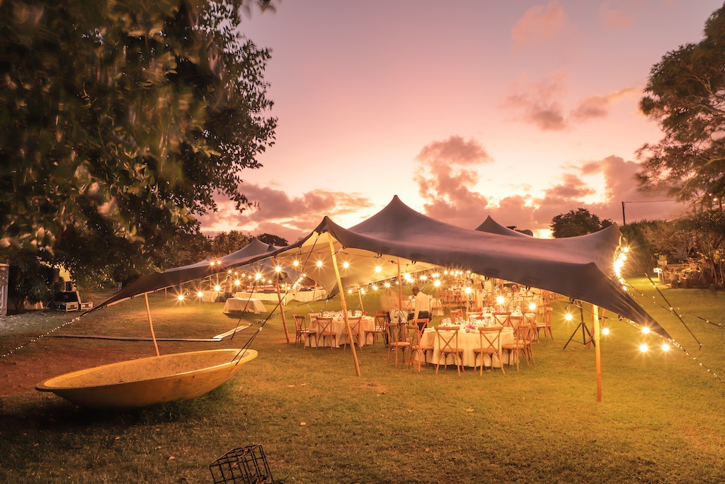 Wedding event setting by Impact Production Group in Mauritius