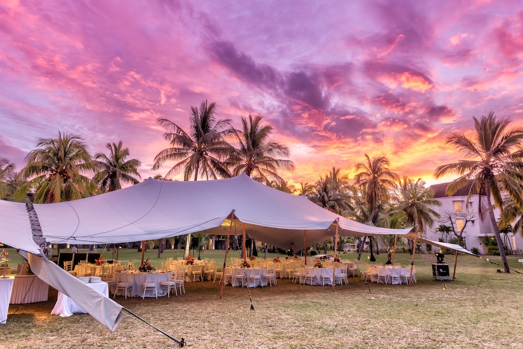 Exterior of The Orangeraie at the Ruins of Balaclava, Mauritius
