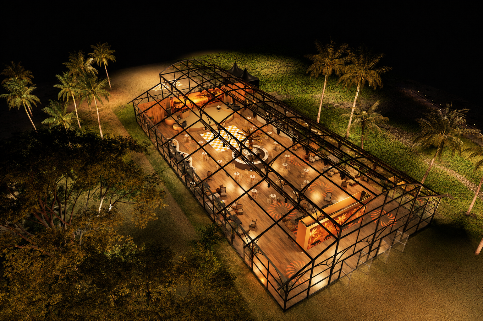 The Orangeraie prepared for a guest experience